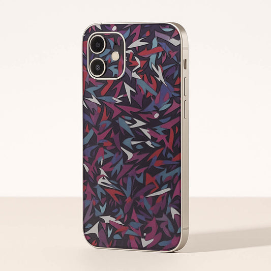 Abstract Graffiti Art 3D Embossed