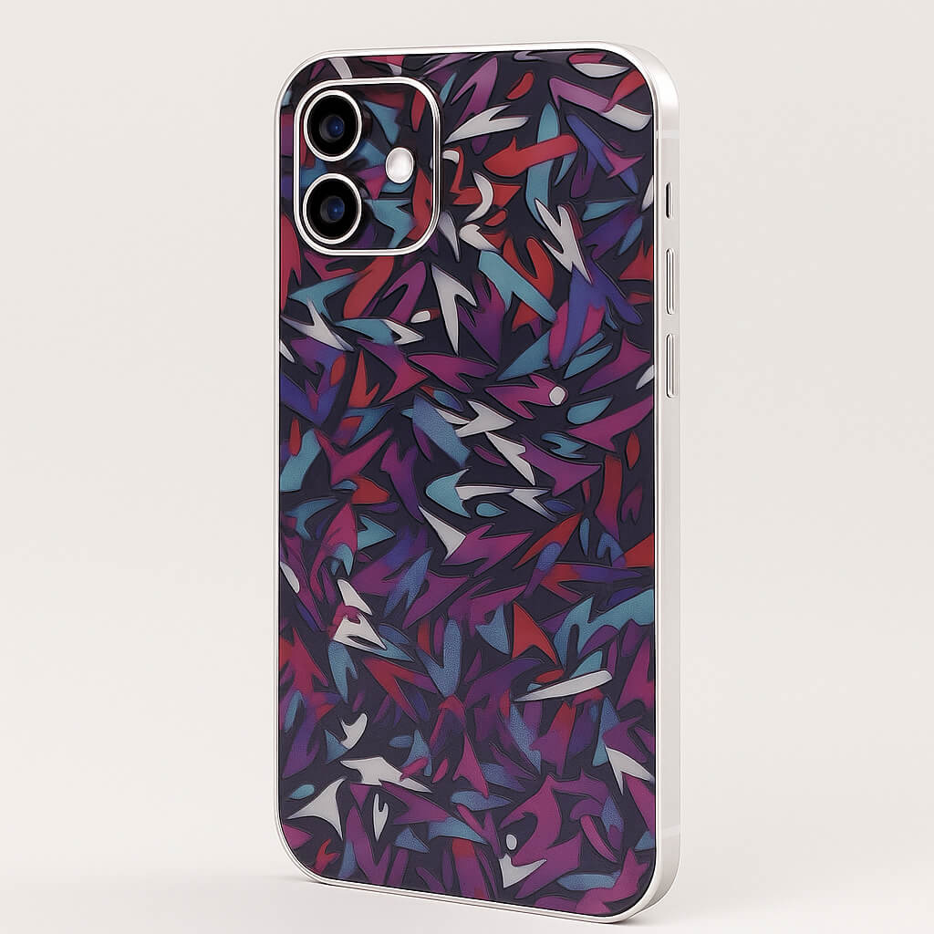 Abstract Graffiti Art 3D Embossed