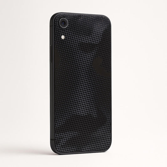 Black Stealth Dot Camo 3D Embossed