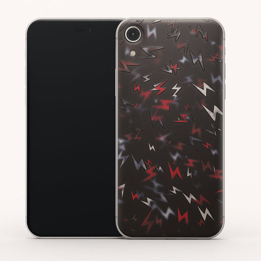 Electric Storm Bold Lightning 3D Embossed