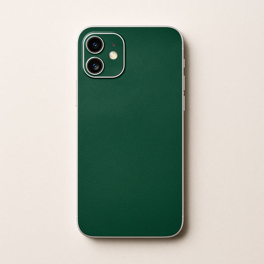 Emerald Green Matte Leather