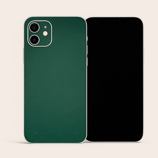 Emerald Green Matte Leather