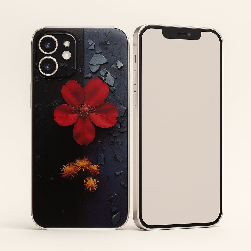 Floral Shatter 3D Embossed