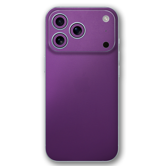 Royal Purple Leather Texture