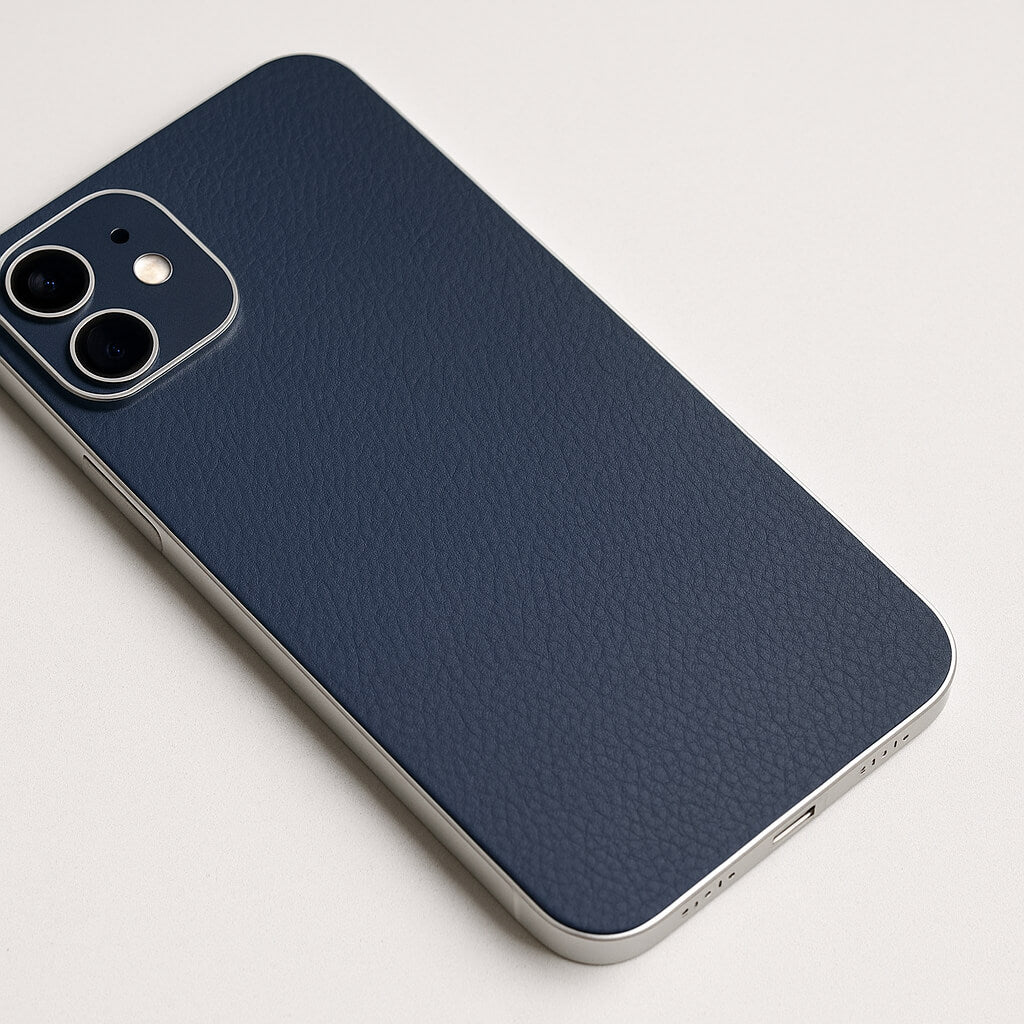 Midnight Blue Leather Finish