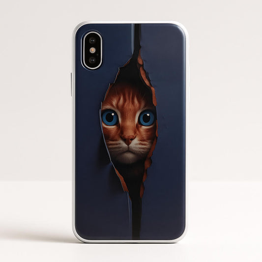 Peekaboo Cat 3D Embossed
