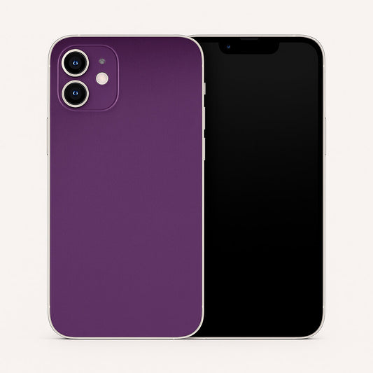 Royal Purple Leather Texture