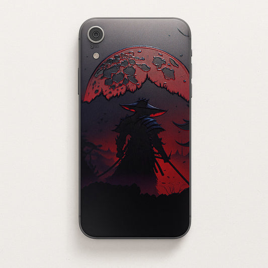 Samurai Shadow Moon 3D Embossed