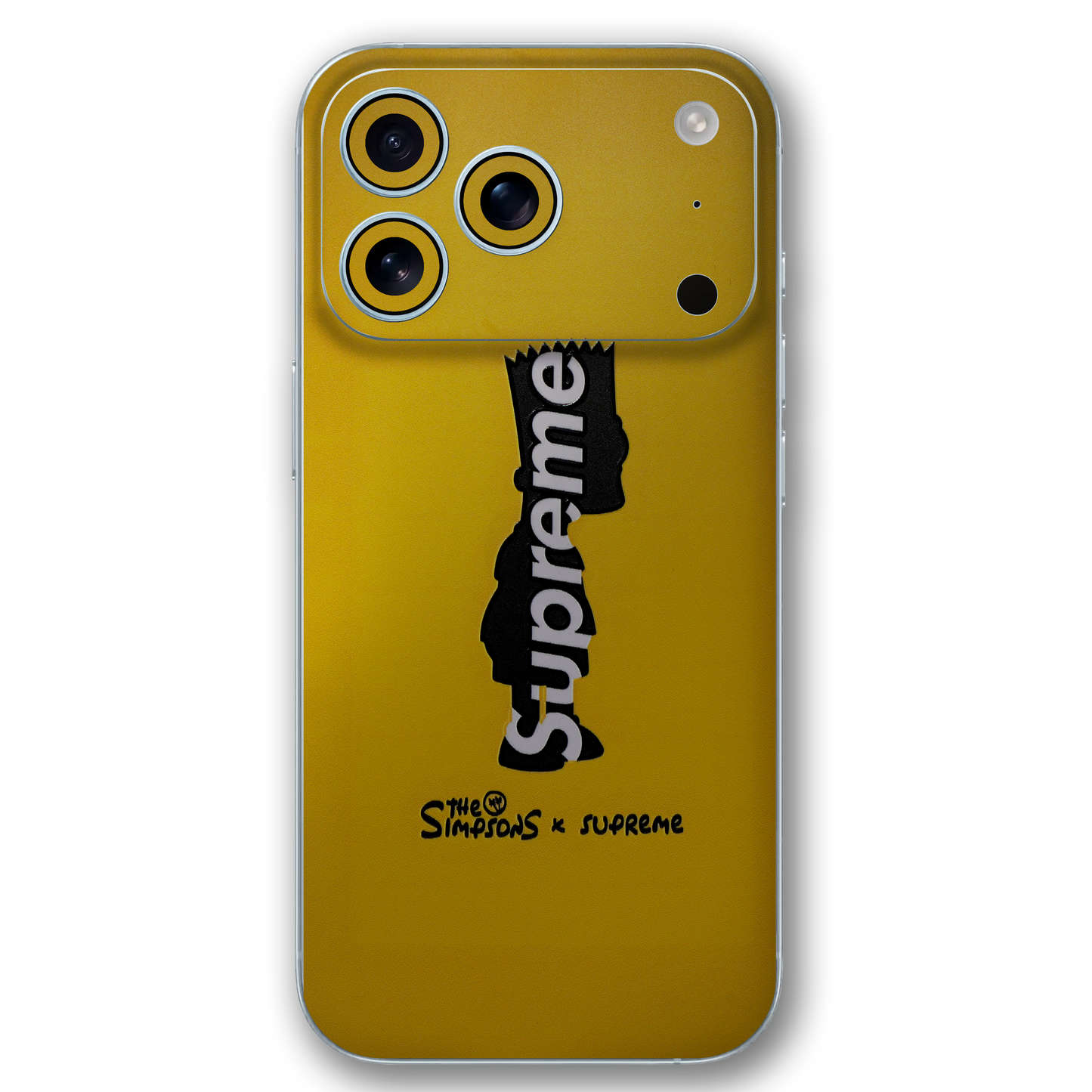 Simpsons x Supreme Inspired 3D Embossed