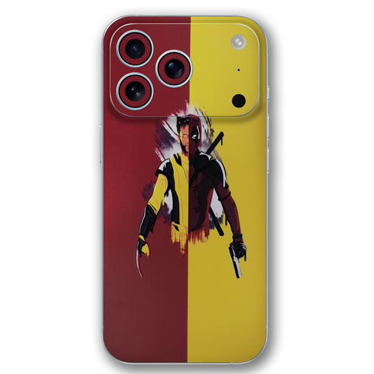 Dual Superhero Fusion 3D Embossed