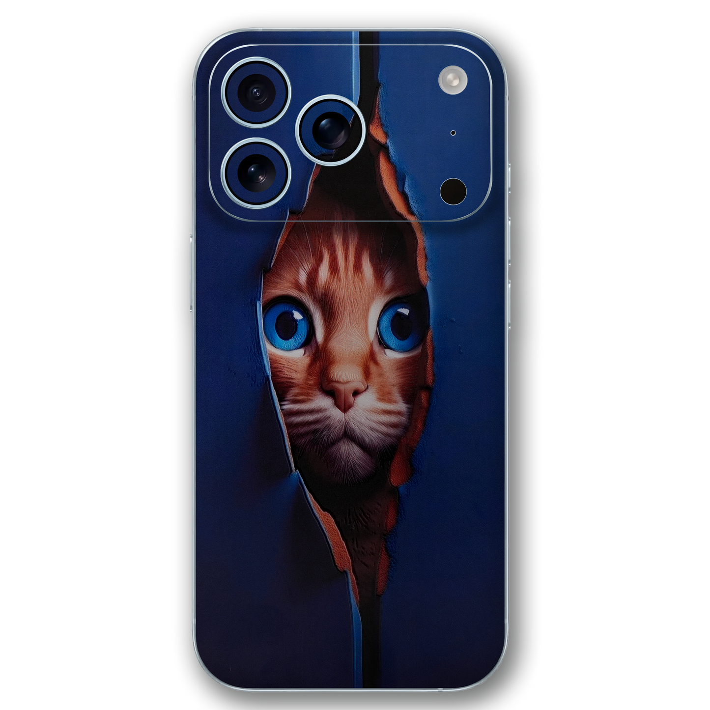 Peekaboo Cat 3D Embossed