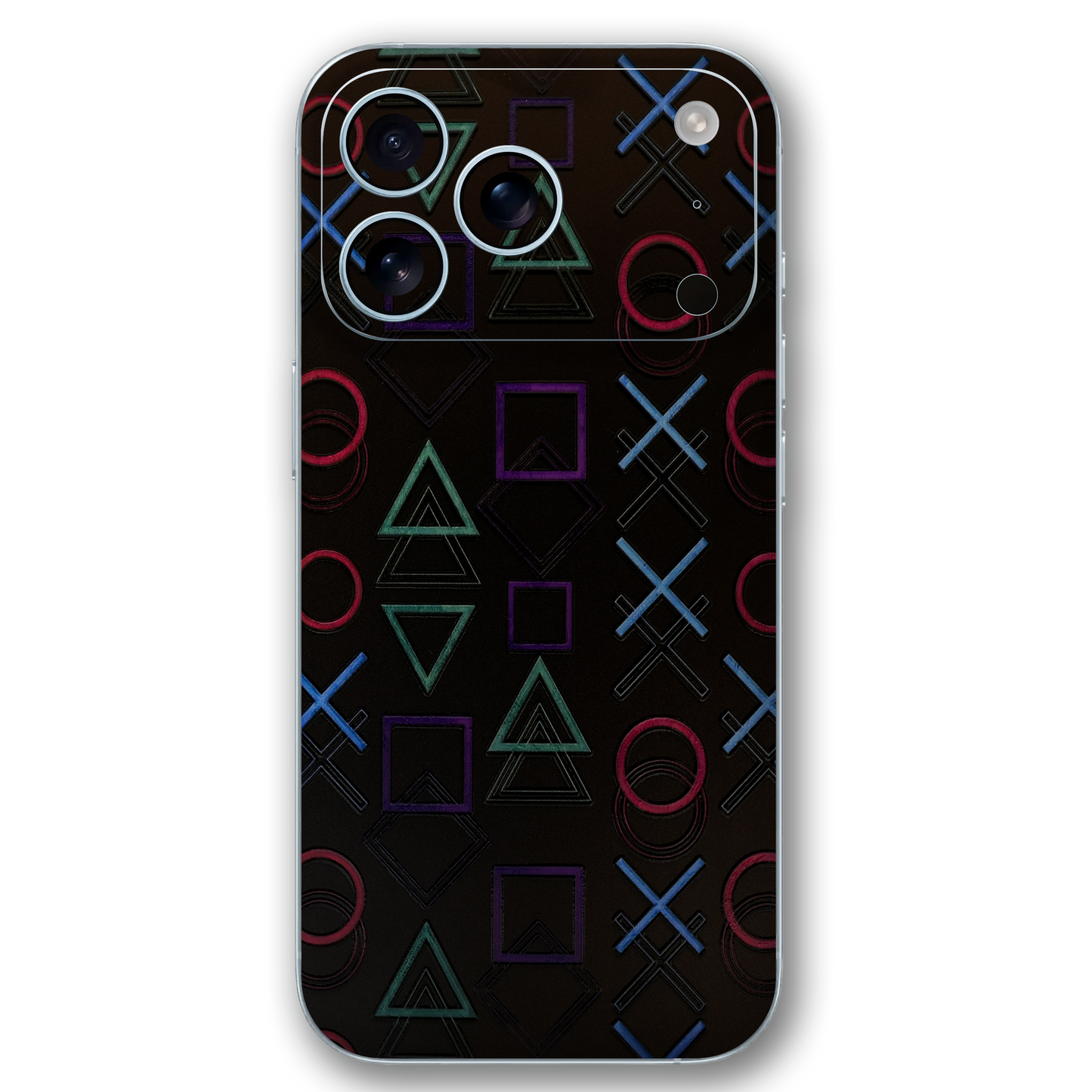 Retro Gamer Icons 3D Embossed