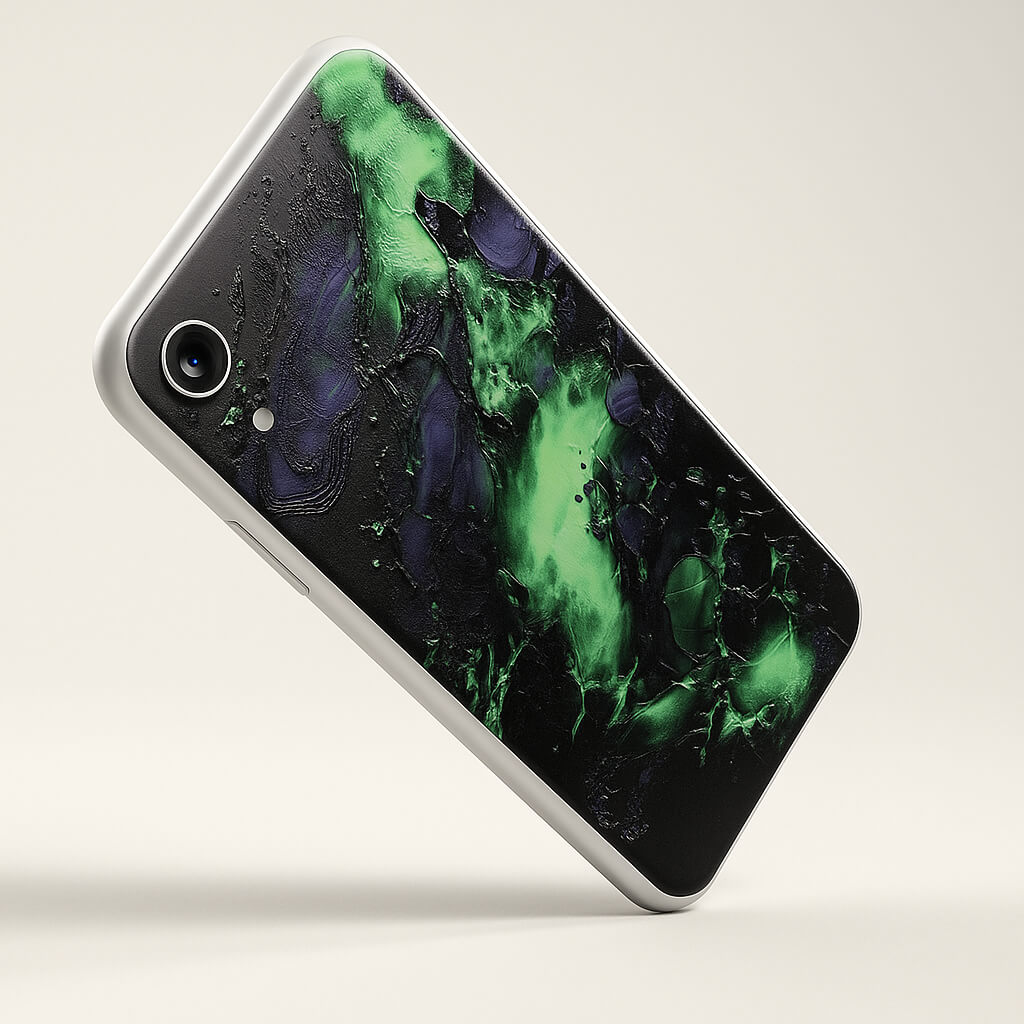 Emerald Nebula 3D Embossed