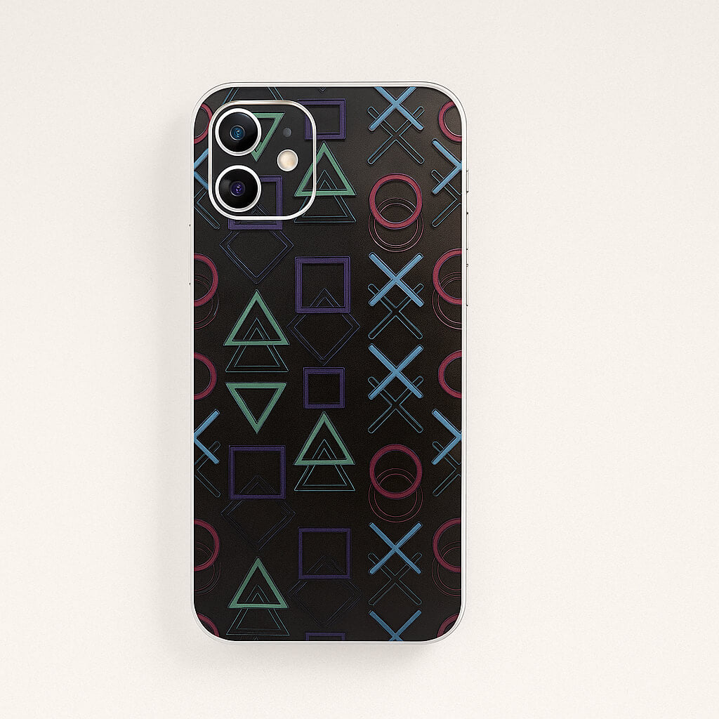 Retro Gamer Icons 3D Embossed