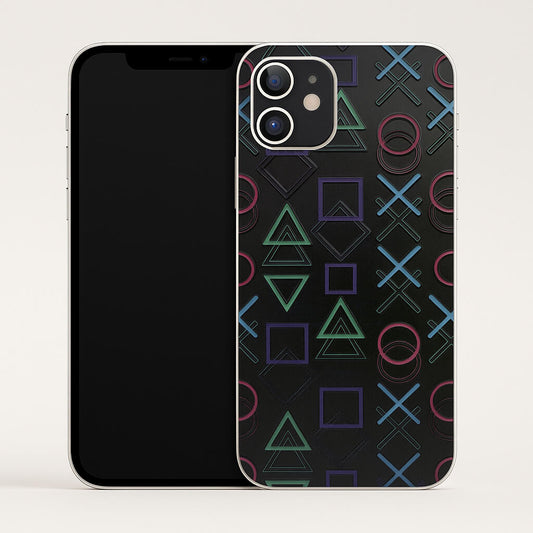 Retro Gamer Icons 3D Embossed