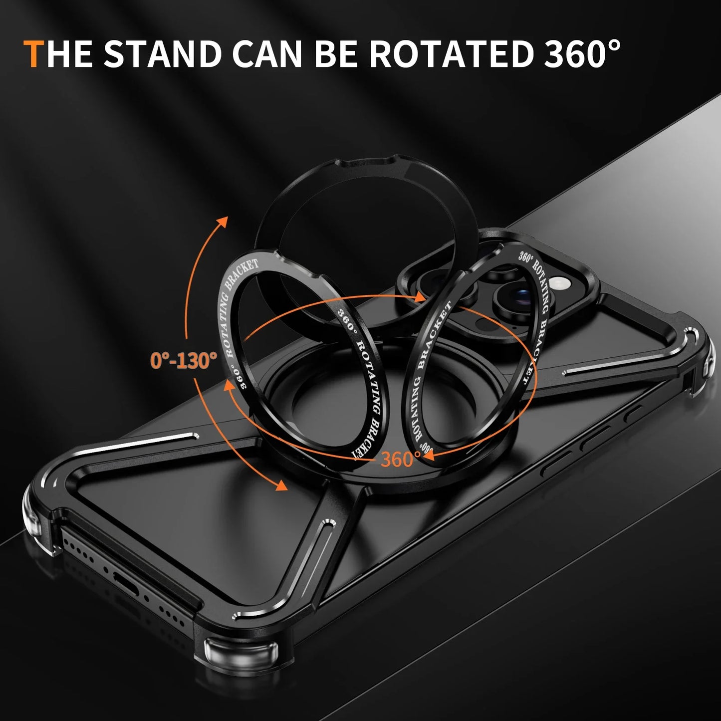 Alloy Magnetic Phone Case