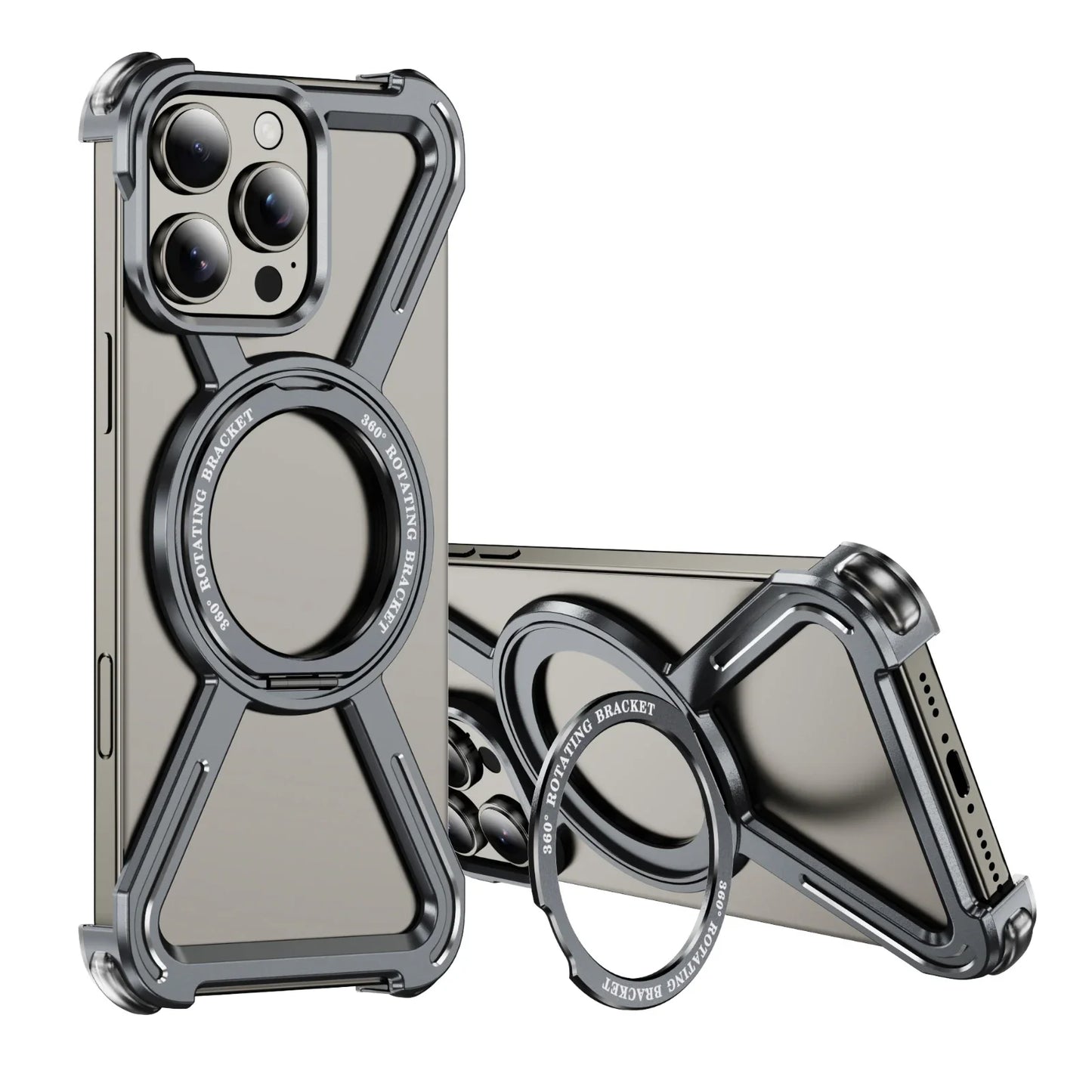 Alloy Magnetic Phone Case