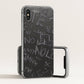 Street Scribble Matte Black 3D Embossed