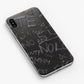 Street Scribble Matte Black 3D Embossed