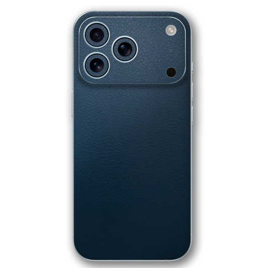 Midnight Blue Leather Finish