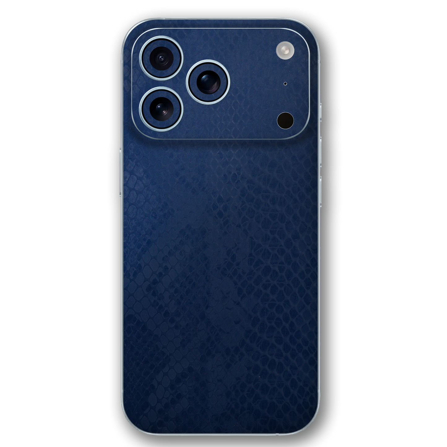 Dark Blue Croc-Texture