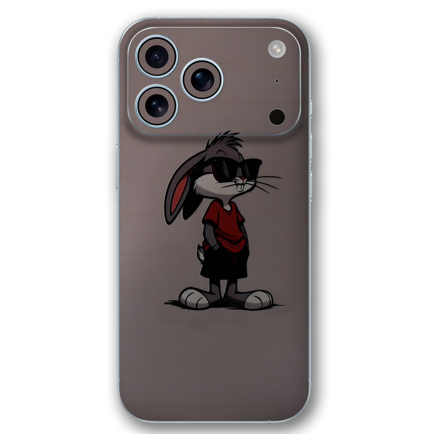 Street Style Cool Bunny 3D Embossed