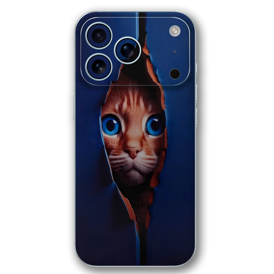 Peekaboo Cat 3D Embossed