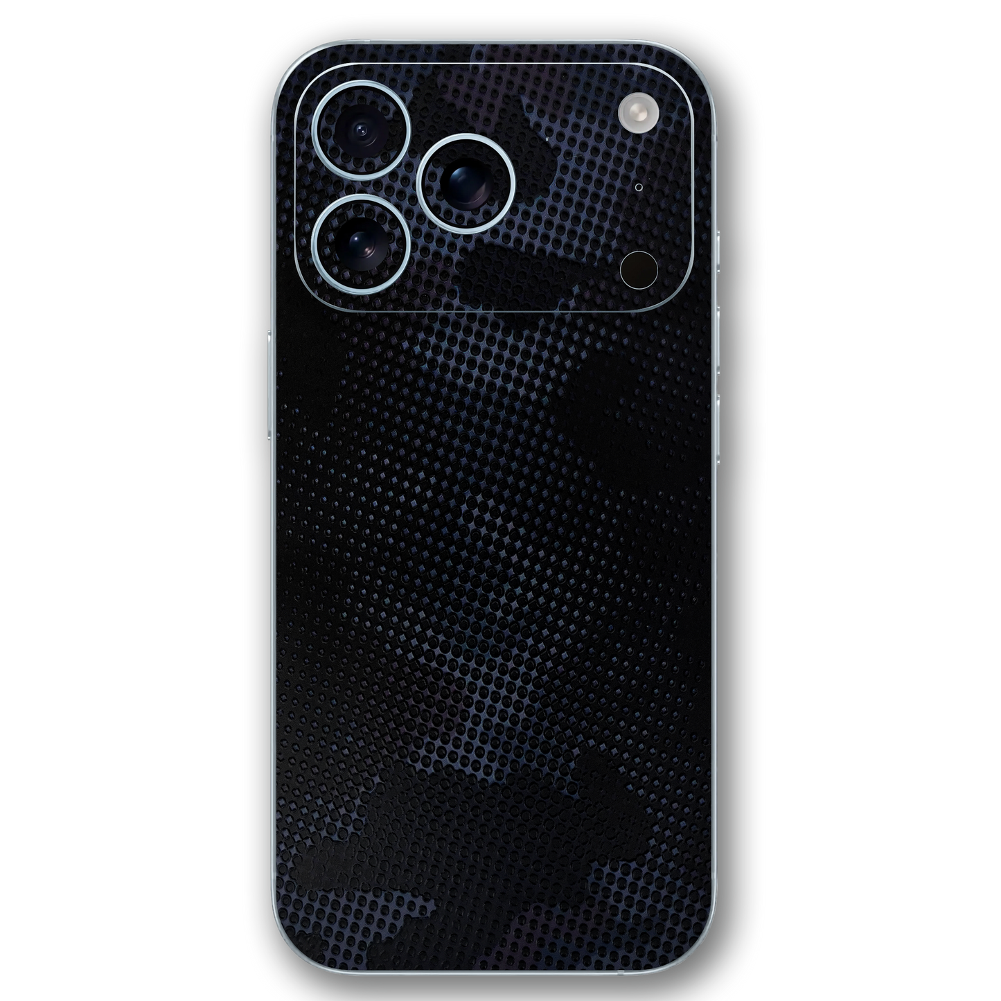 Black Stealth Dot Camo 3D Embossed