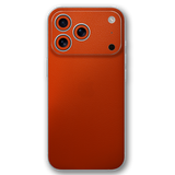 Orange Leather Back Skin