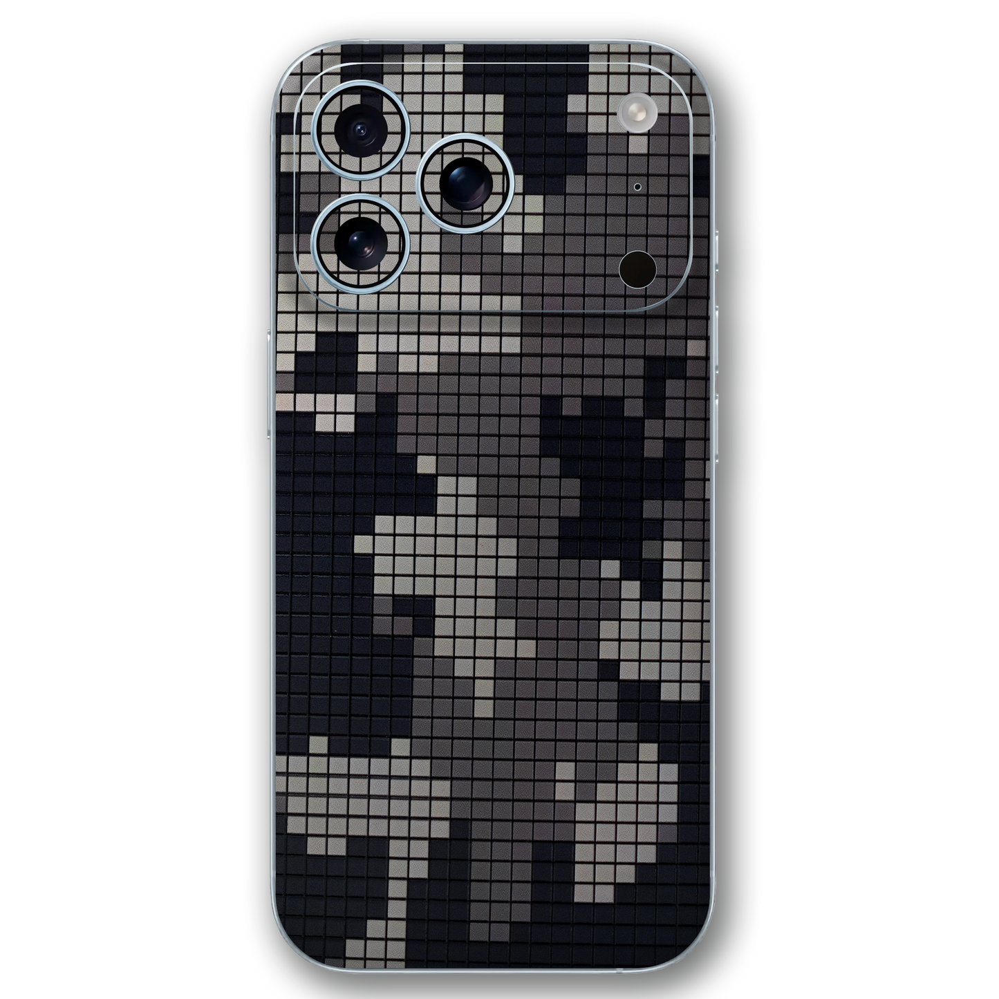 Pixel Camo Modern Stealth 3D Embossed