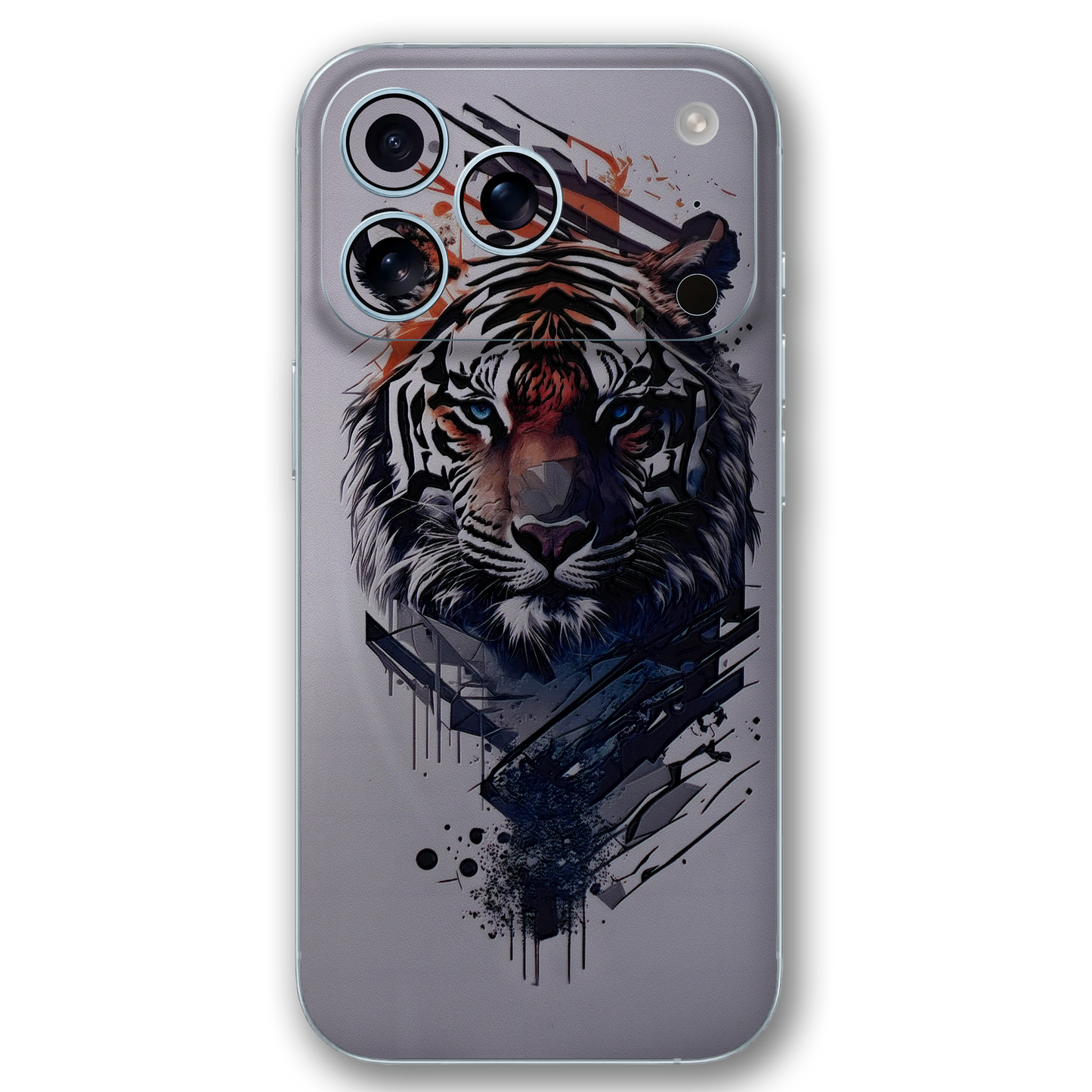 Fierce Tiger Art 3D Embossed