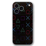 Retro Gamer Icons 3D Embossed