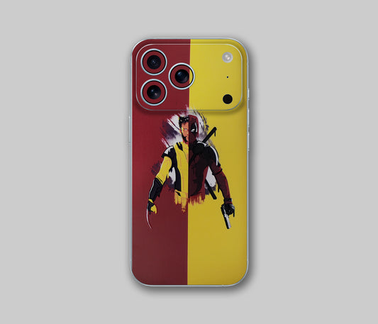 Dual Superhero Fusion 3D Embossed